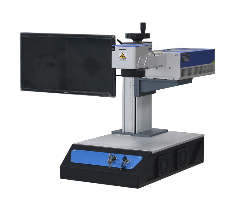 Taşınabilir küçük uv lazer 3w 5w 10w cnc masaüstü uv lazer işaretleme makinesi