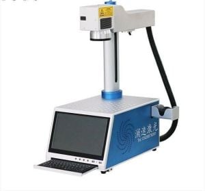 Mini fiber lazer 30W taşınabilir mini fiber lazer markalama makinesi