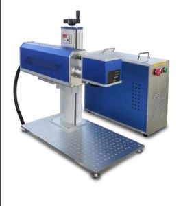Mini Fiber laser marking Porttable 50W