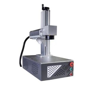 Fiber Lazer Markalama Makinesi Taşınabilir 50W
