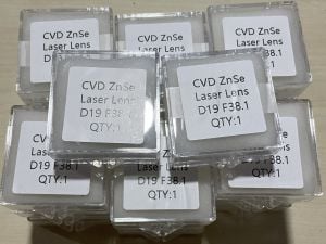 ZnSe CVD Laser Focus Lenses D19 F38.1 lens