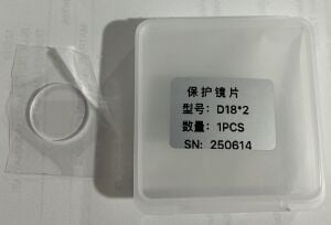 D18X2 Lazer Koruma Lensi Optik Lens Lazer Kesim/Kaynak Başlığı için