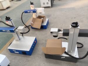 Fiber Lazer Markalama Makinesi Porttable 20W