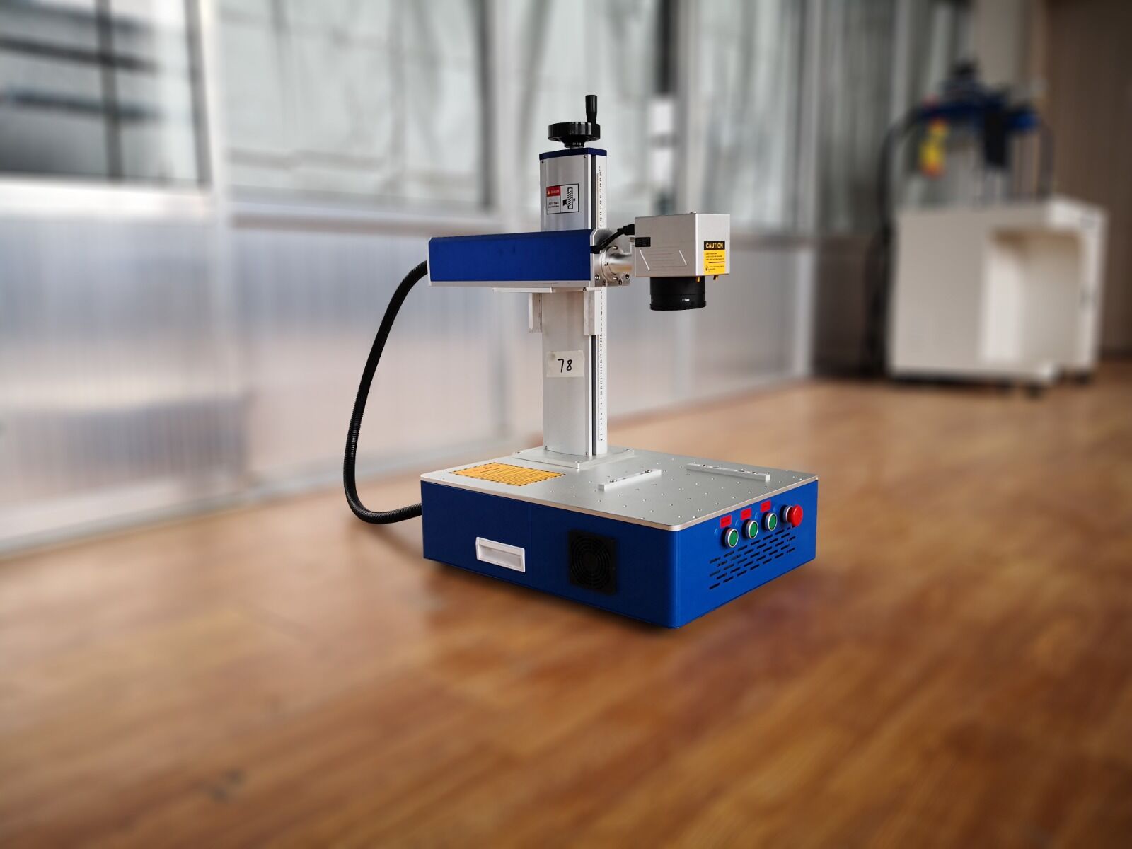 Fiber Lazer Markalama Makinesi Porttable 20W
