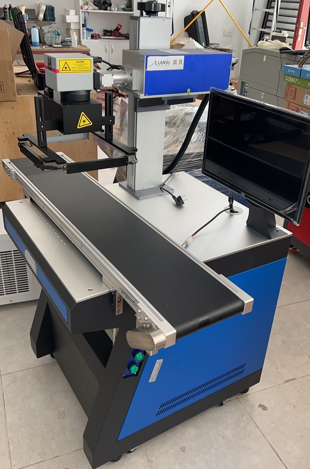 UV Fiber Markalama Makinesi